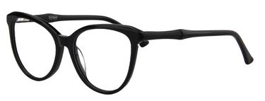 Women Access Eyeglasses : Kate - Black - SpecSMART Eye Clinic (Diagonal View)